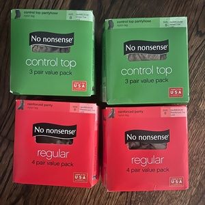 4 pack of pantyhose, as listed. New